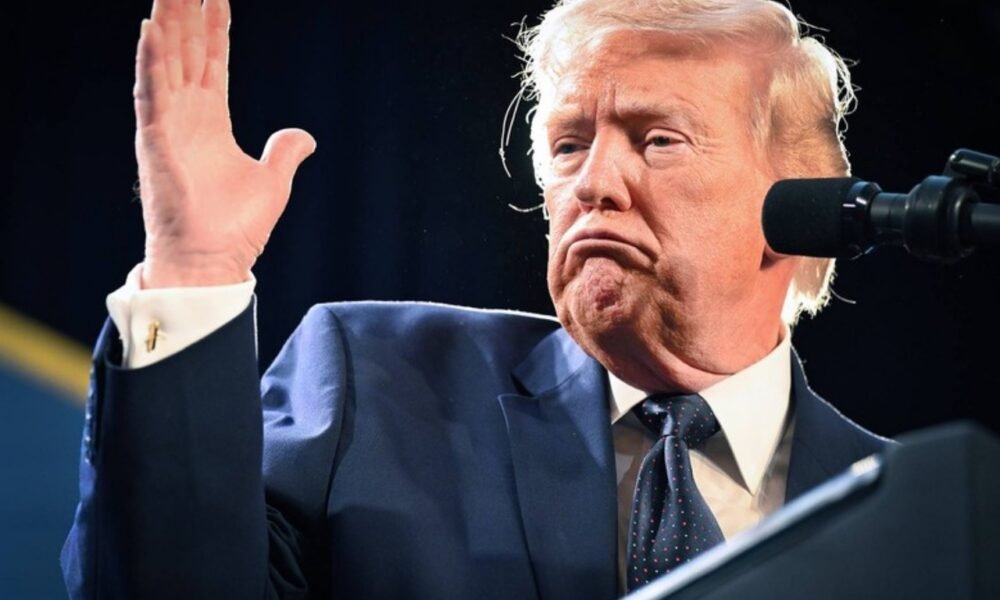 Donald Trump lors de la Republican Members Issues Conference, Doral, Floride, 9 mars 2026