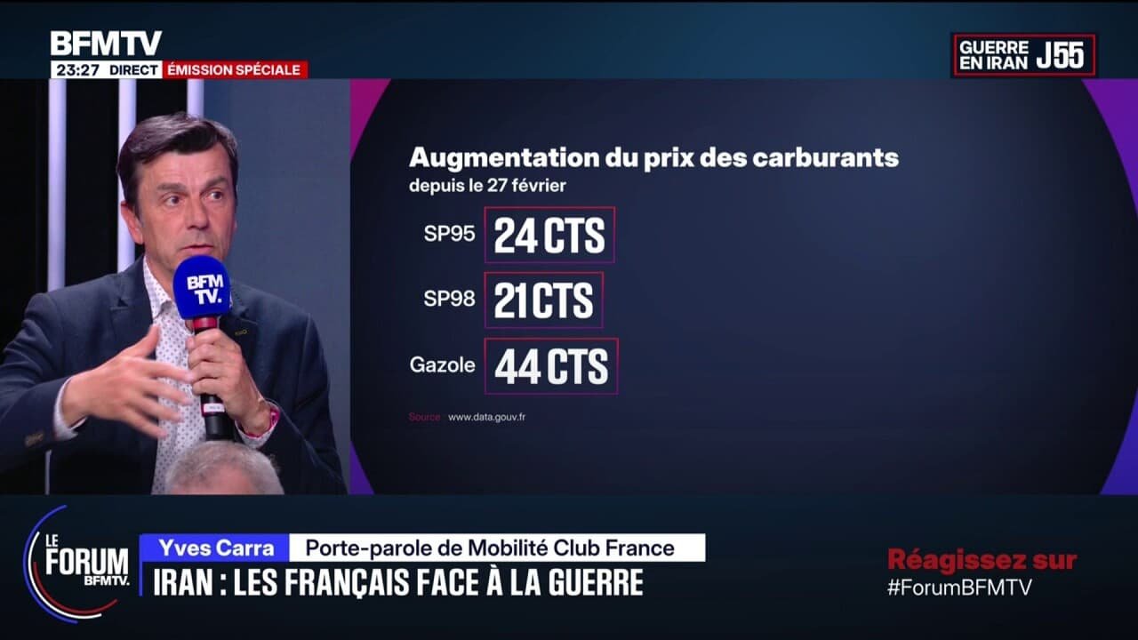 FORUM BFMTV Yves Carra porte parole de Mobilite Club France