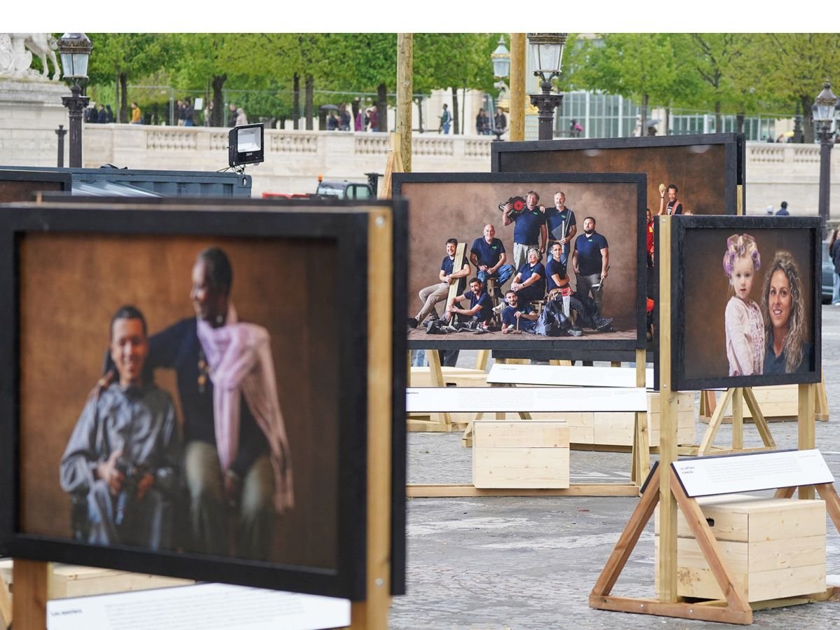 Inauguration Place de la Concorde à Paris de l