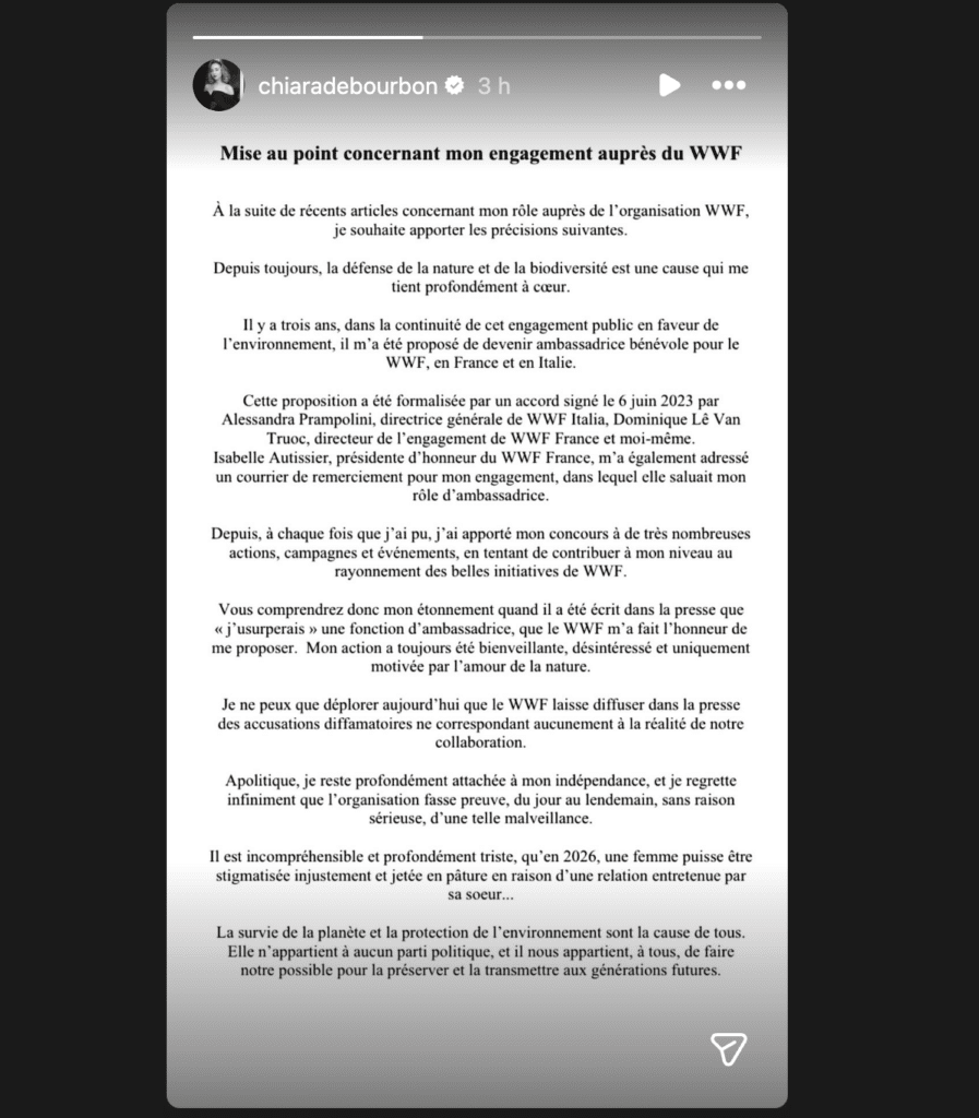 "Profondément triste" : Maria Chiara, la sœur de Maria Carolina de Bourbon des Deux-Siciles sort du silence