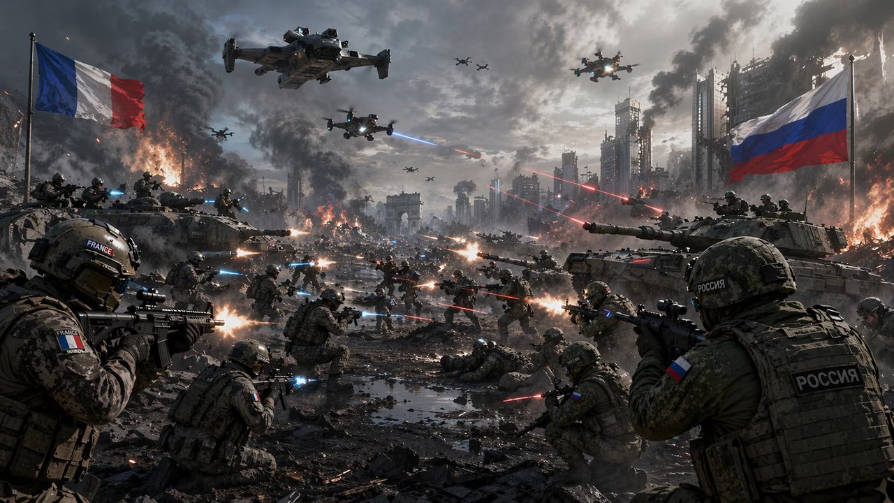 La guerre de demain a deja commence la France
