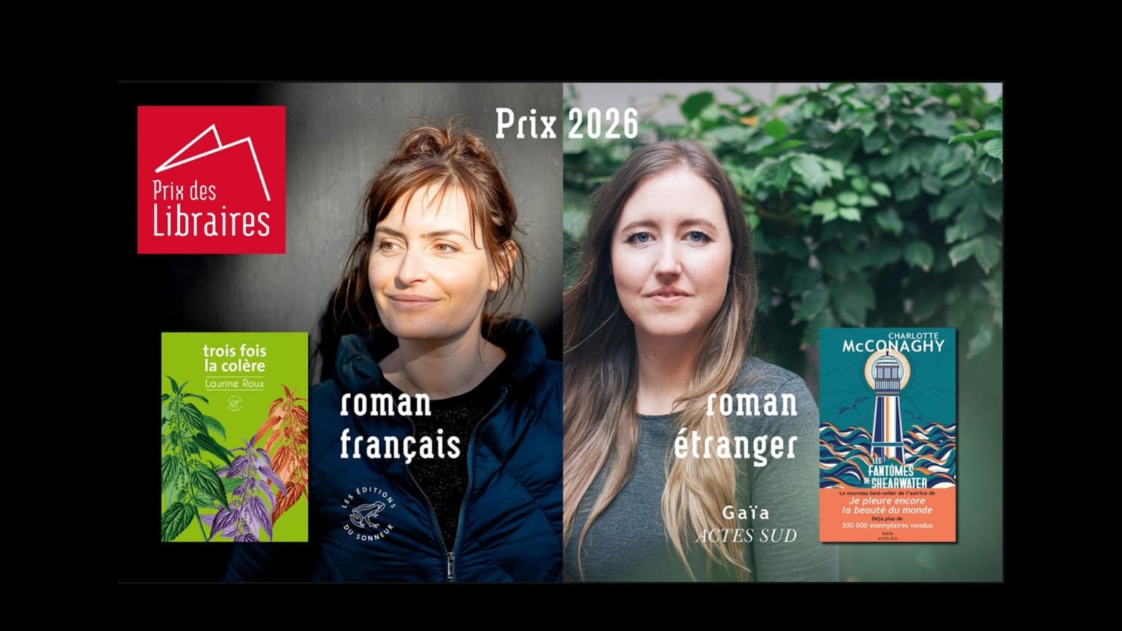 Le prix des libraires 2026 devoile ses deux laureates