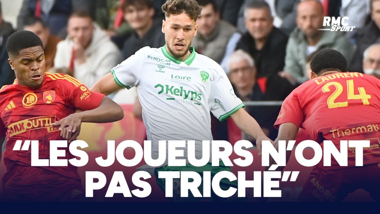 Rodez 2 1 St Etienne quotNon les joueurs n039ont pas trichequot