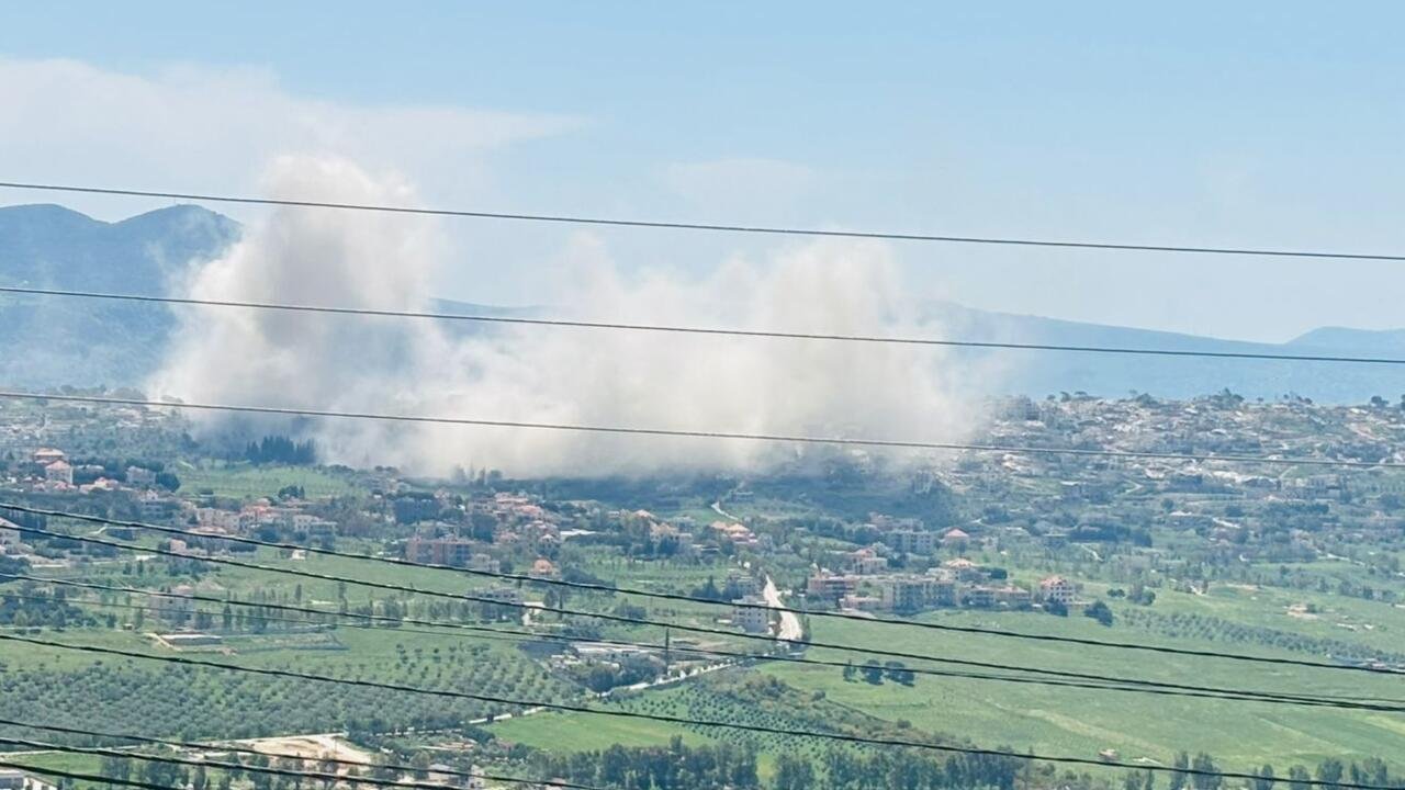 Sud du Liban avec la destruction methodique des habitations par