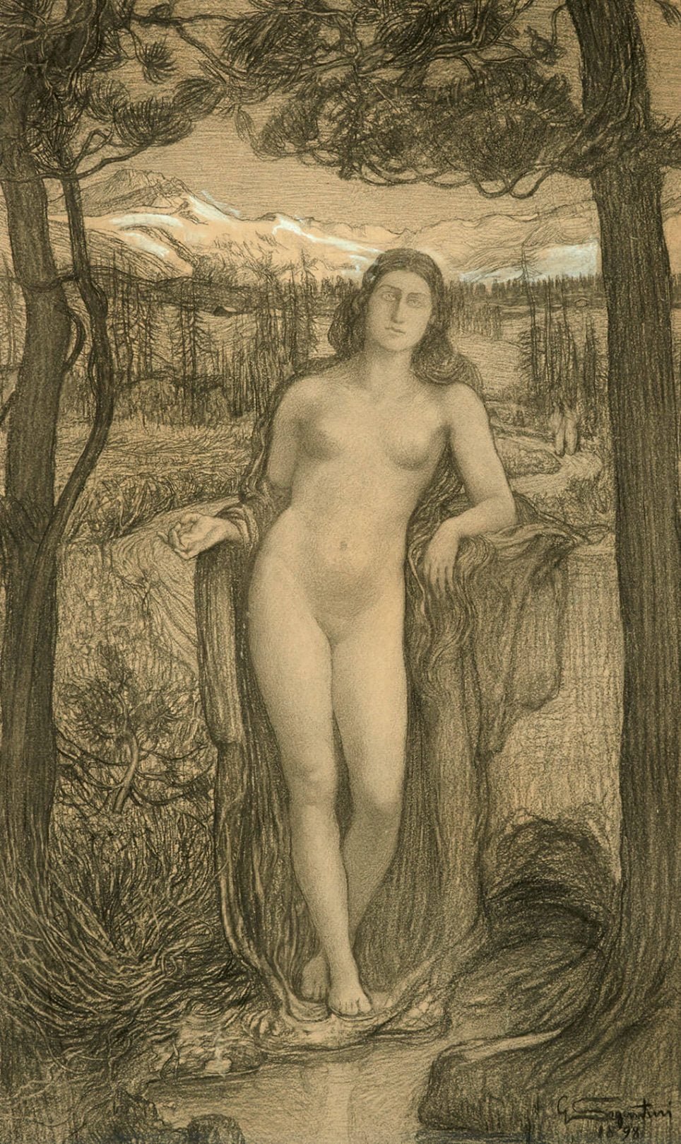Giovanni Segantini, Rododendro