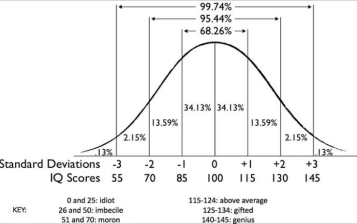 Le test de QI selon Henry Herbert Goddard. | Research Gate