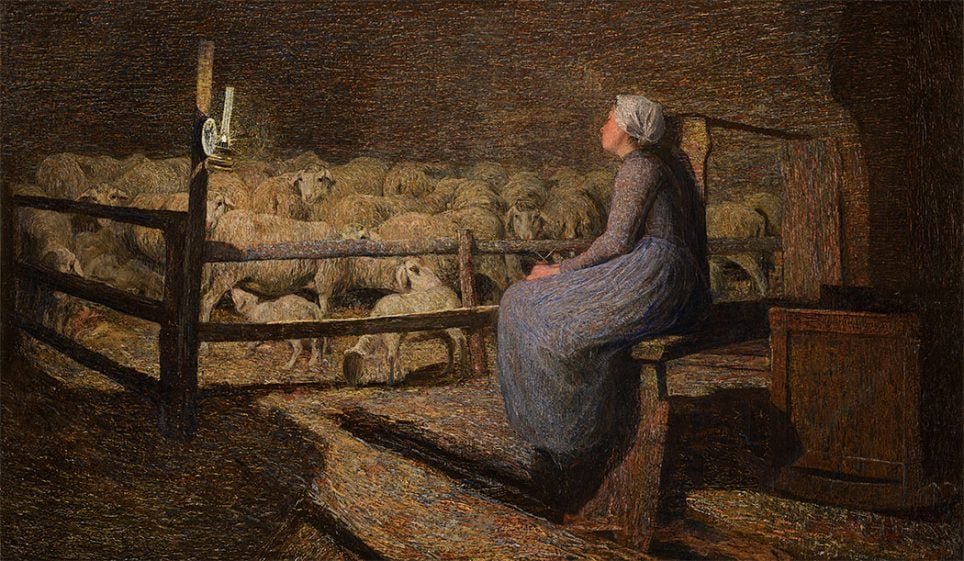 Giovanni Segantini, All’ovile