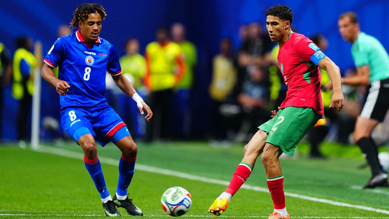 DIRECT. Maroc-Haïti: chahutés, les Lions de l'Atlas prennent enfin l'avantage 1 DIRECT Maroc Haiti chahutes les Lions de l039Atlas prennent enfin l039avantage