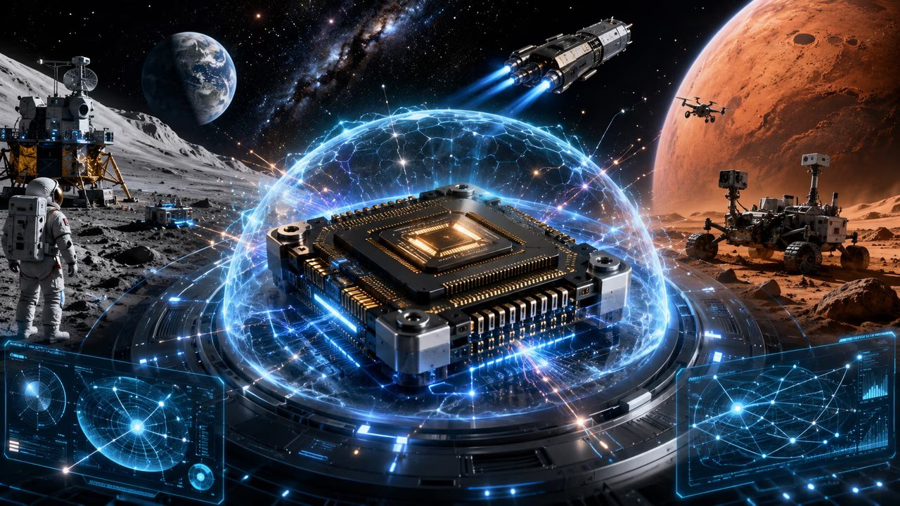 La Nasa teste une puce 500 fois plus puissante qui