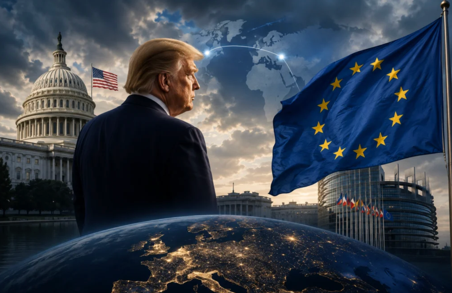 Isaac Hammouch : L’Europe face au retour de Donald Trump 1 trump
