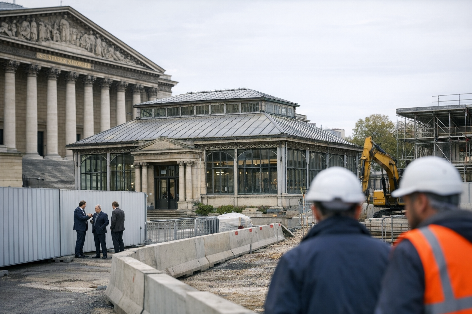 Un pavillon à 53 M€ : la rénovation de l’Assemblée nationale au cœur d’une bataille politique