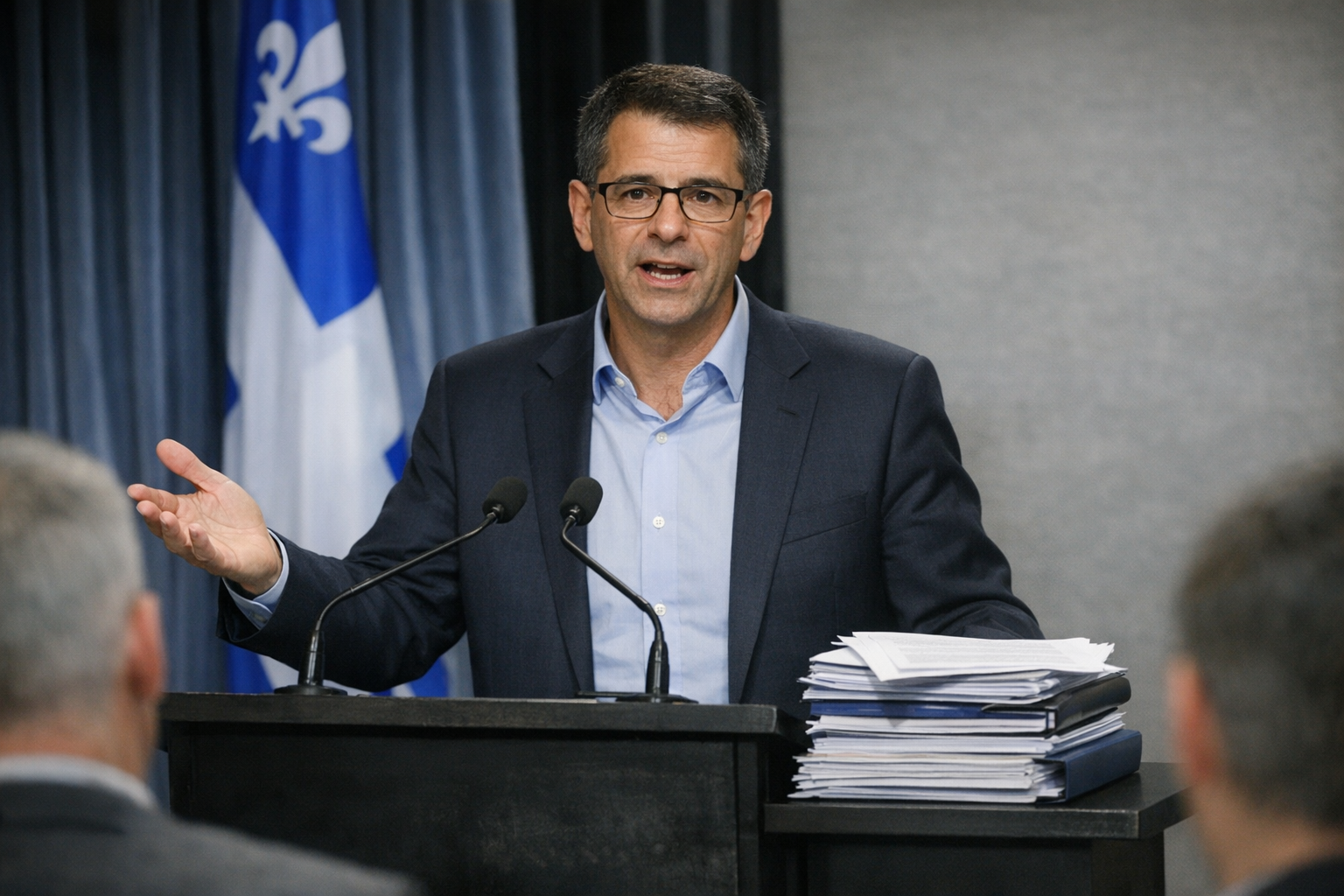 Duhaime annonce l’abolition du marché du carbone et la suspension de la taxe sur l’essence