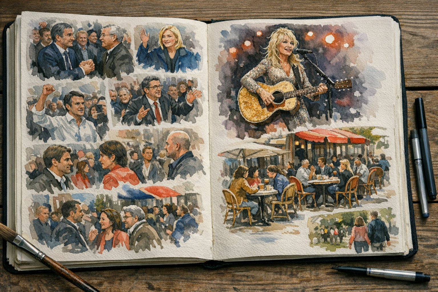 Coco dessine la semaine: de la présidentielle à Dolly Parton