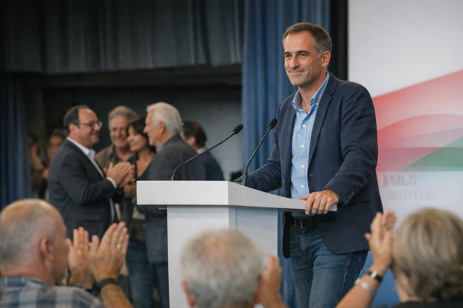 À Blois, Glucksmann acclamé tandis que Hollande mobilise ses soutiens 1 À Blois, Glucksmann acclamé tandis que Hollande mobilise ses soutiens