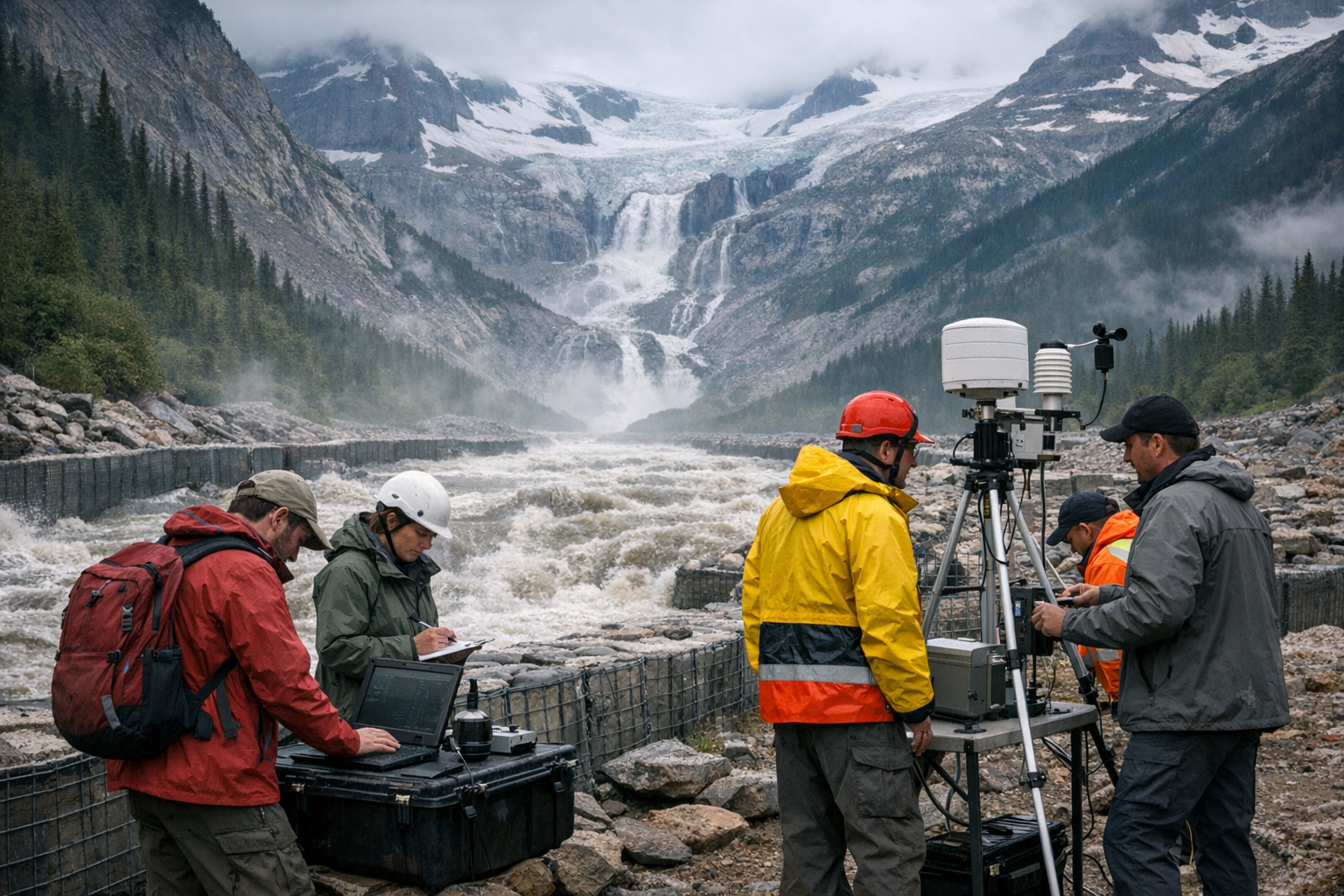 La fonte des glaciers augmente le risque d’inondations meurtrières au Canada