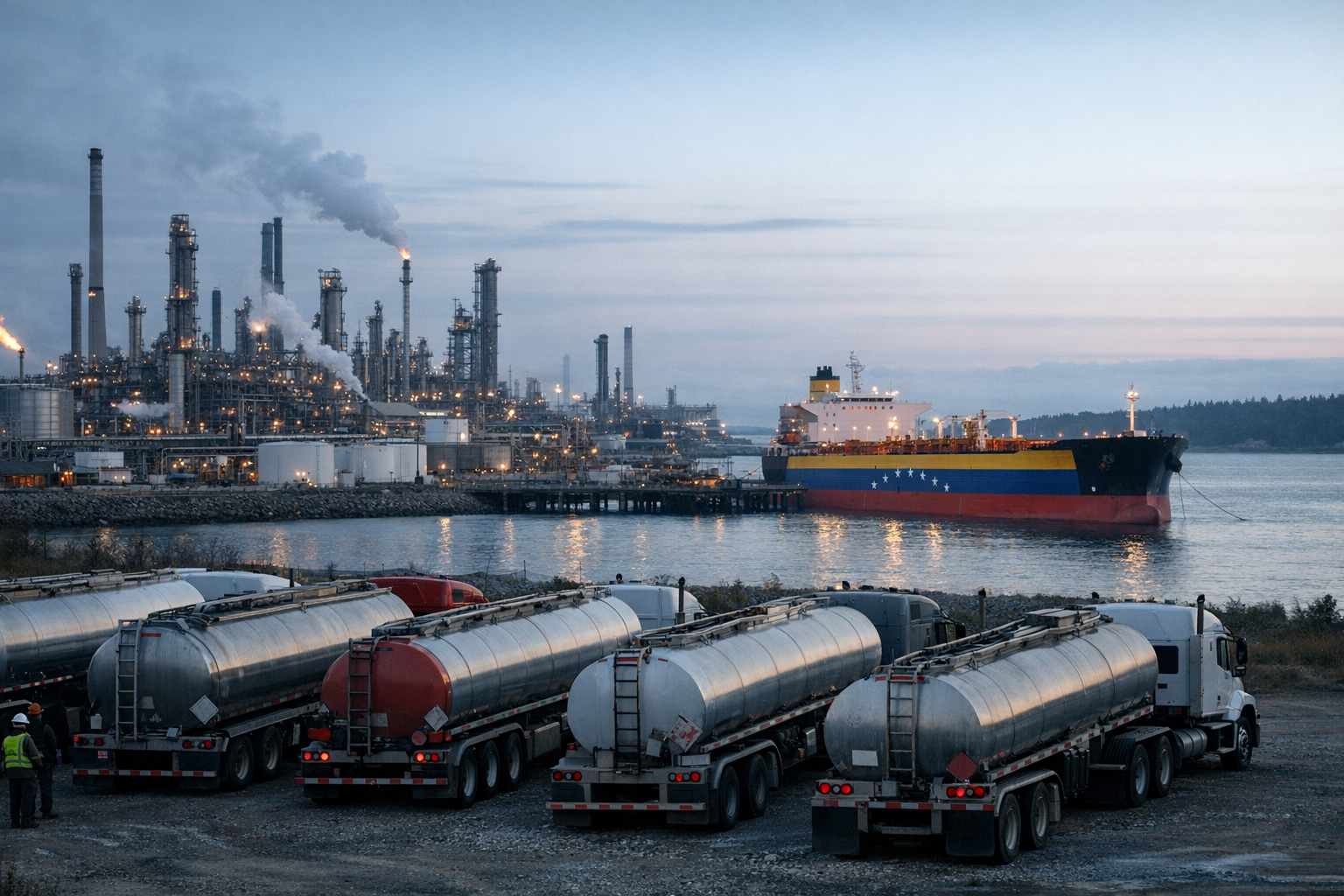 Comment l'accord américain sur le pétrole vénézuélien rebat les cartes pour l'industrie canadienne 1 Comment l'accord américain sur le pétrole vénézuélien rebat les cartes pour l'industrie canadienne