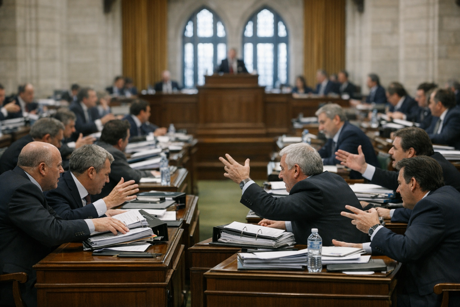 Budget serré : au Parlement, une bataille législative sous haute tension