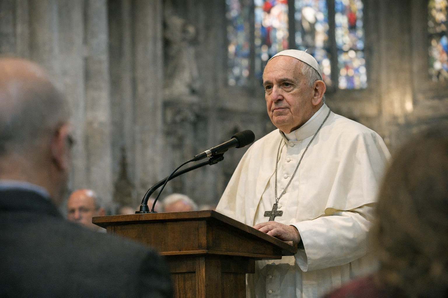 Une visite apaisante du pape, sans concession sur l’IVG et l’aide à mourir