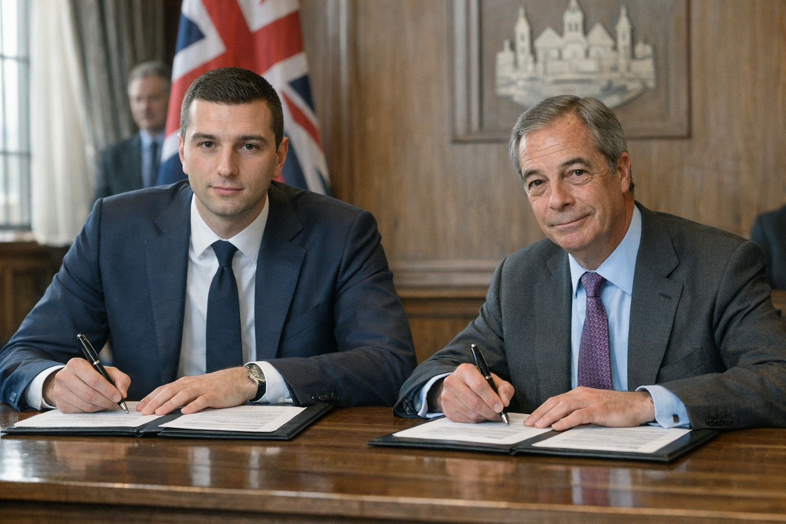 Birmingham : Bardella et Farage scellent un accord sur l’immigration