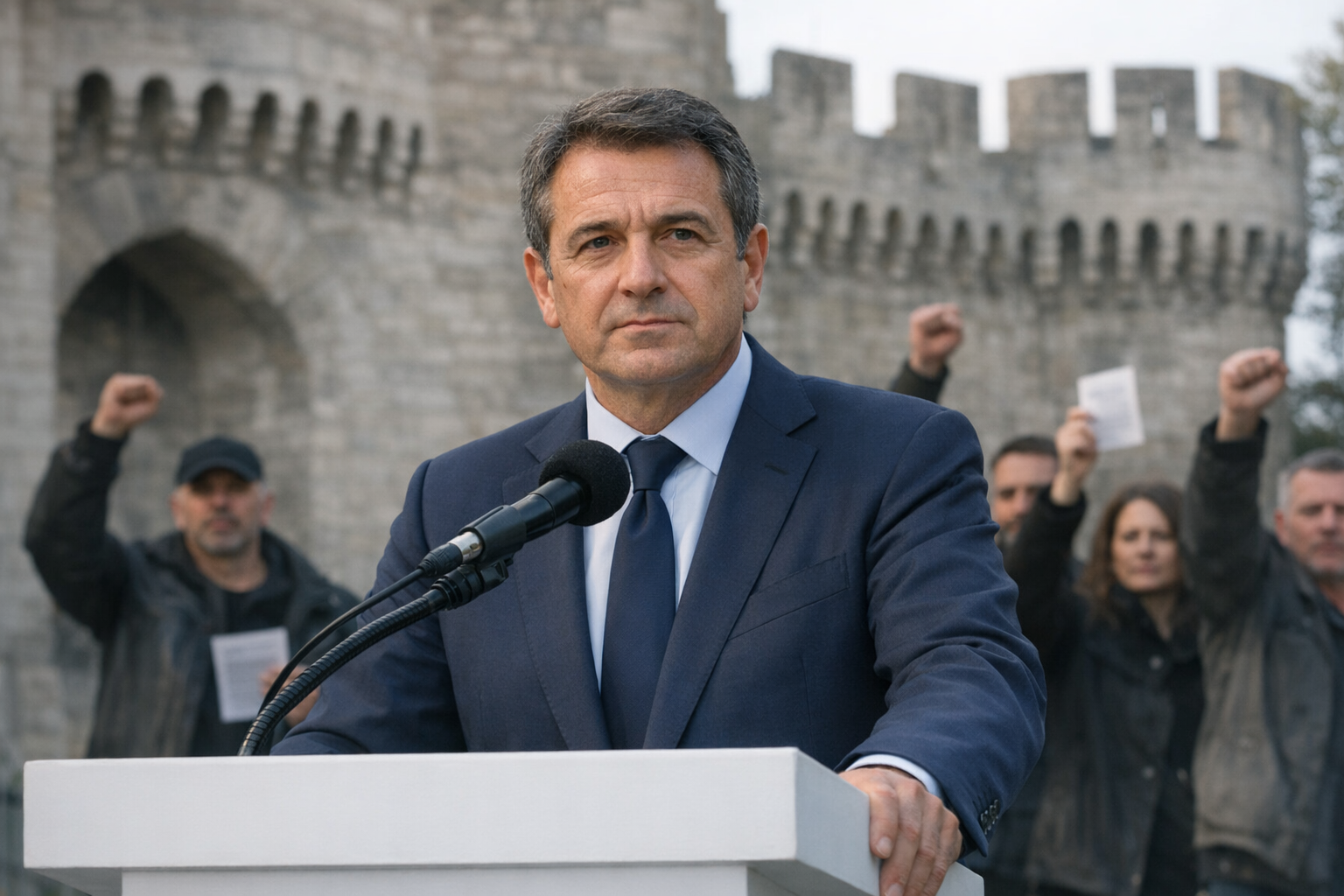 Olivier Galzi lance un mouvement territorial à Avignon malgré des perturbations