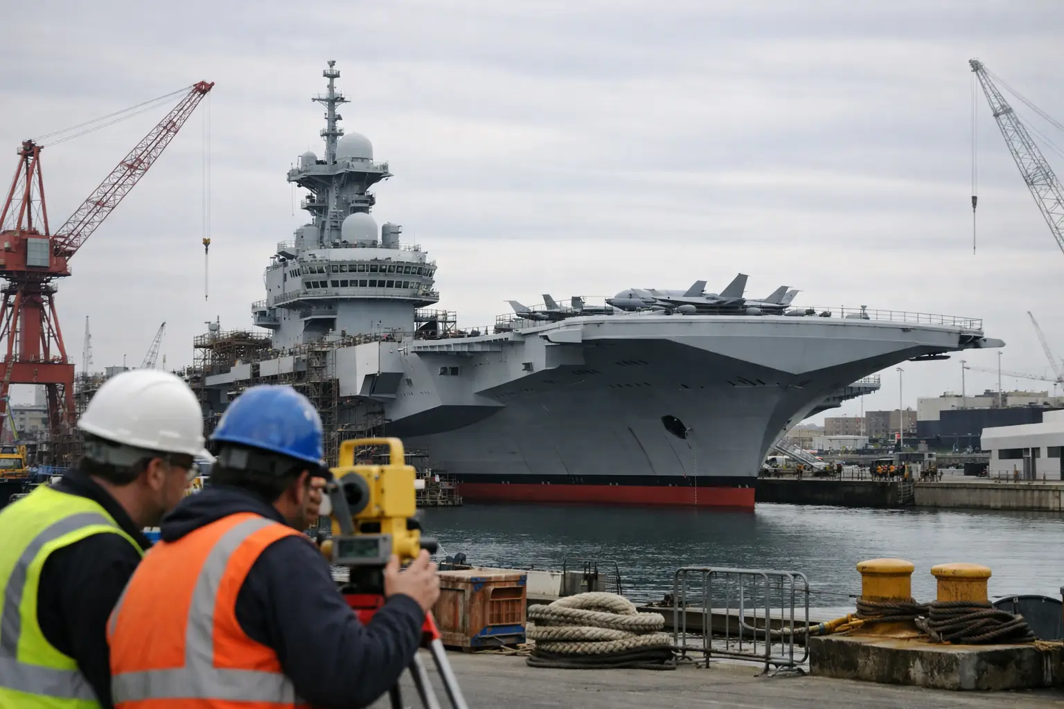 «France Libre»: premières lignes du porte-avions du futur dévoilées
