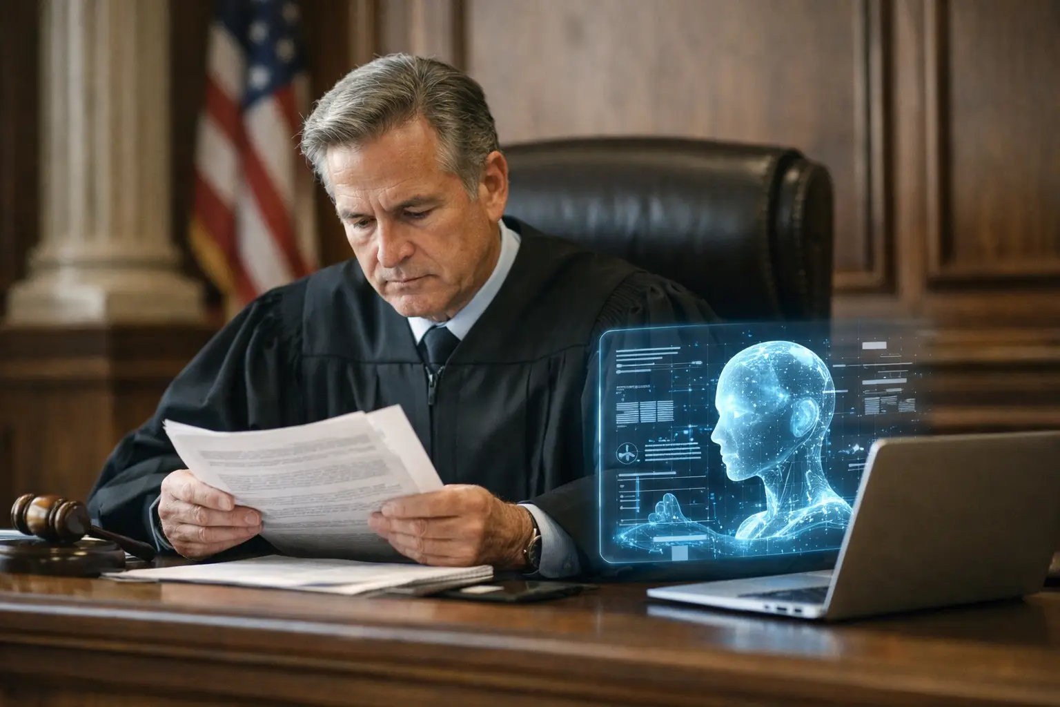 Peut-on confier la décision judiciaire à l'IA ? Enjeux et limites d'une question claire