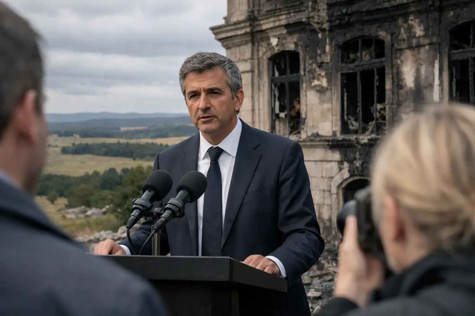 Après l'incendie de la mairie de Limoges, le plateau de Millevaches au centre des inquiétudes