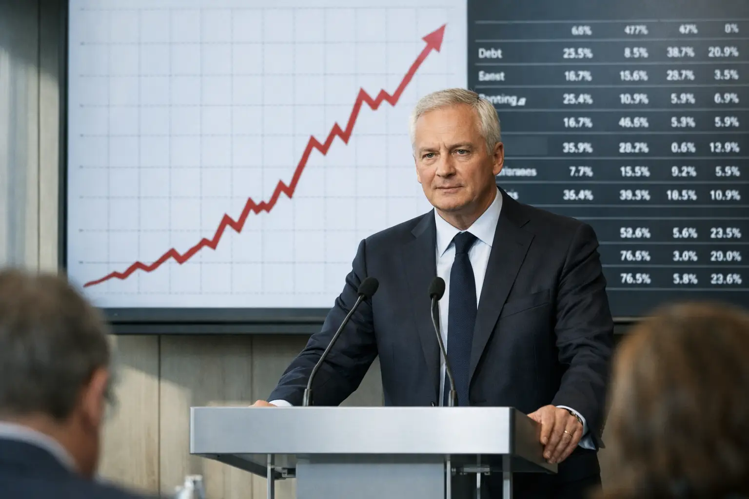 Taux en hausse : comment la France se retrouve exposée au risque financier