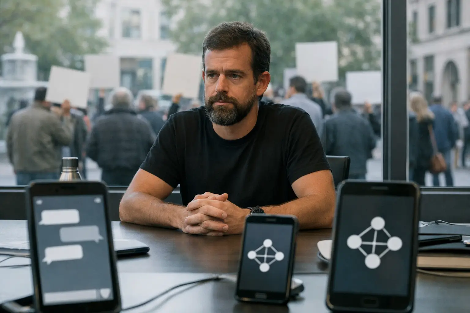 Bitchat, la messagerie hors ligne qui monte avec les mobilisations