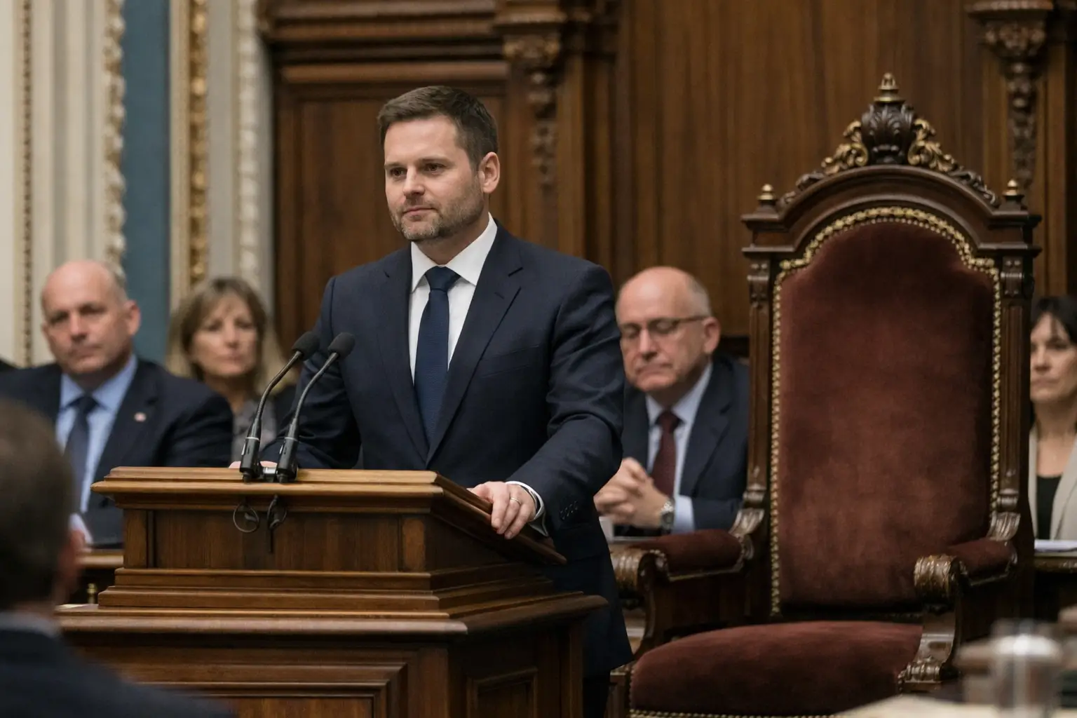 Au Salon bleu, PSPP place le protocole face à un choix délicat