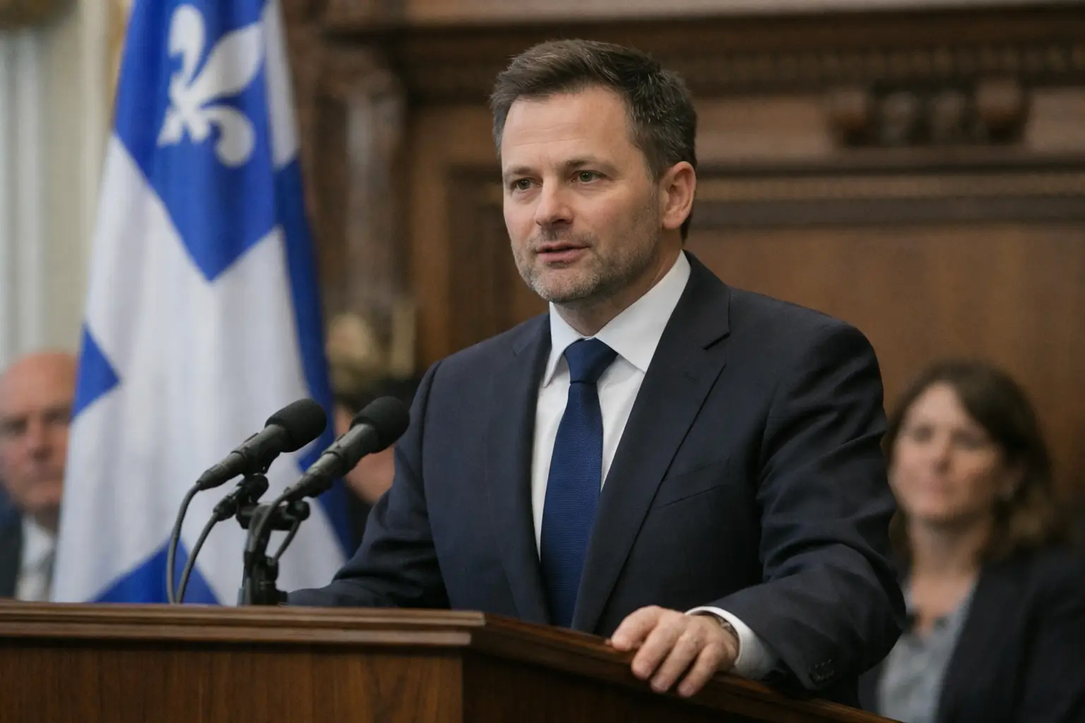 Le Parti Québécois de Paul St-Pierre Plamondon forme un gouvernement minoritaire