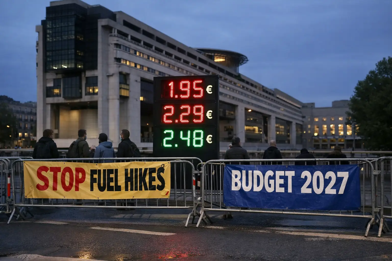 Budget 2027, hausse des carburants et mobilisation lycéenne : le gouvernement sous tension