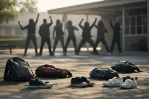 Les lycéens qui dansent face au découragement d’une génération