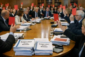 La commission des finances rejette la section recettes du Budget 2027