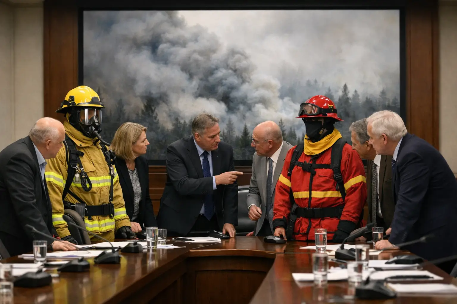 Pompiers et fumées de forêt : la mission parlementaire réclame un financement national