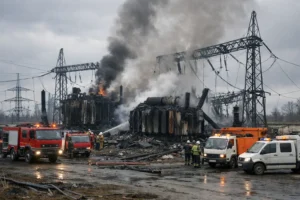 Missiles touchent des infrastructures énergétiques à Kiev : au moins deux morts